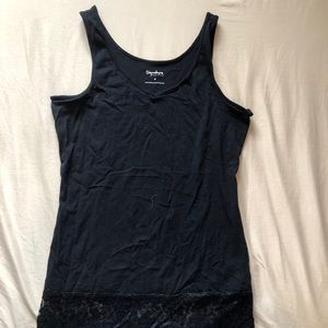 Women’s tank top with leased bottom